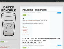 Tablet Screenshot of datenschorle.de